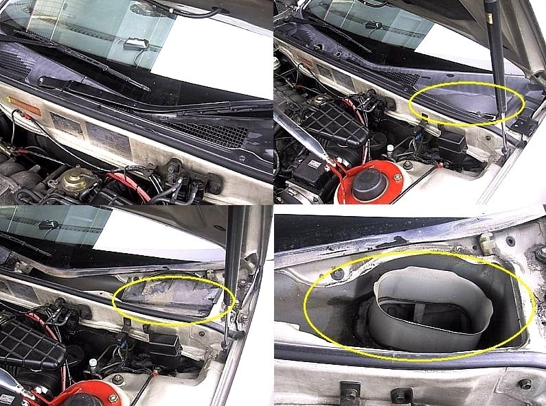 車部品の名称 表題通り名称を知りたいのですが 場所はボンネットとフロ Okwave
